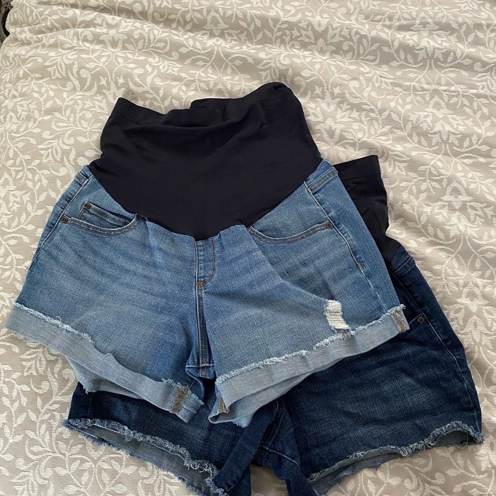 A Glow Maternity Denim Size 16 Short (2 pairs)